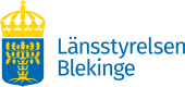 Logotyp för Länsstyrelsen Blekinge.